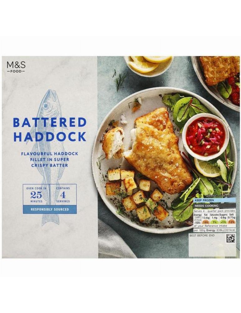 4 filety z tresky jednoskvrnné obalené v těstíčku