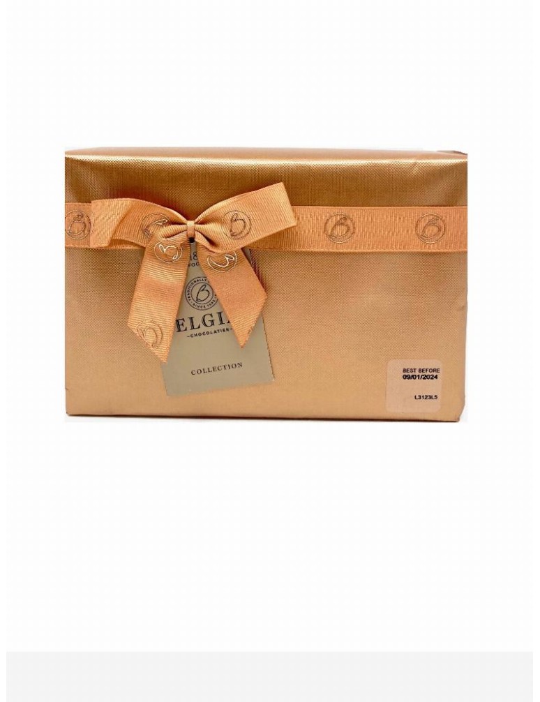 Kolekce belgické hořké, mléčné a bílé čokolády s různými náplněmi