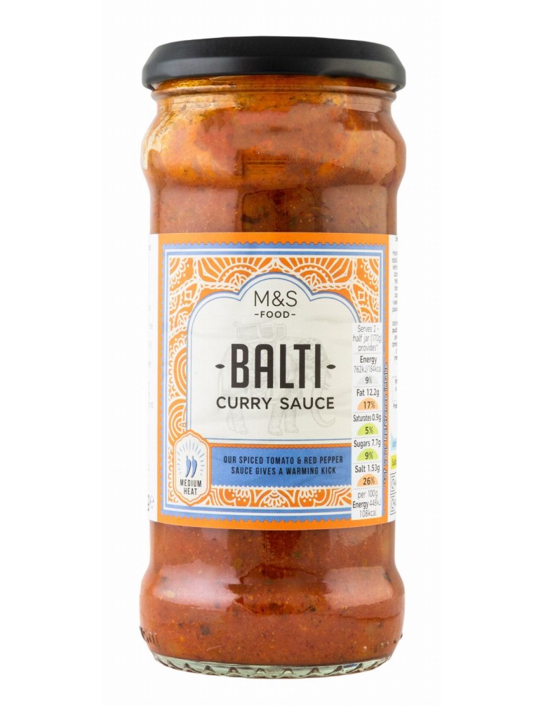 Středně pálivá omáčka s cibulí, rajčaty, červenou paprikou a koriandrem