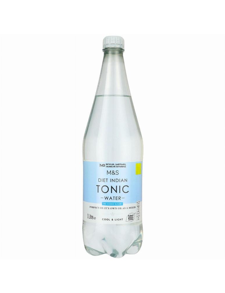 Sycená nízkokalorická limonáda s příchutí toniku, se sladidlem