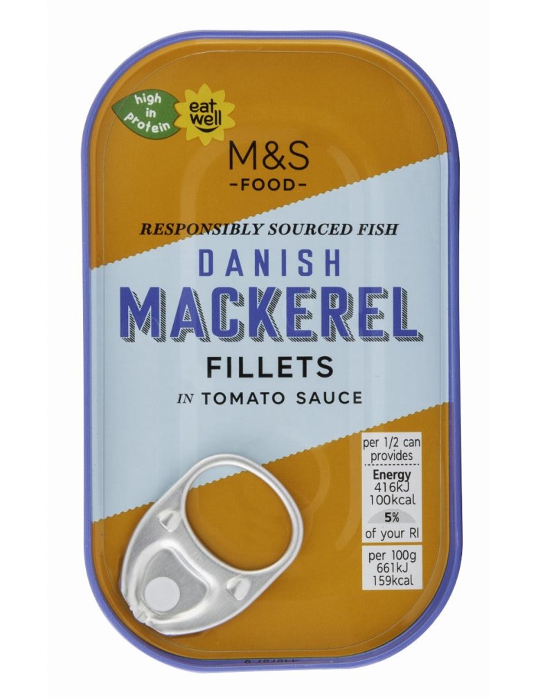 Filety z makrely v tomatové omáčce