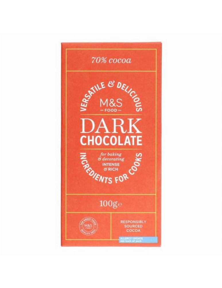 Hořká čokoláda určená na pečení a zdobení