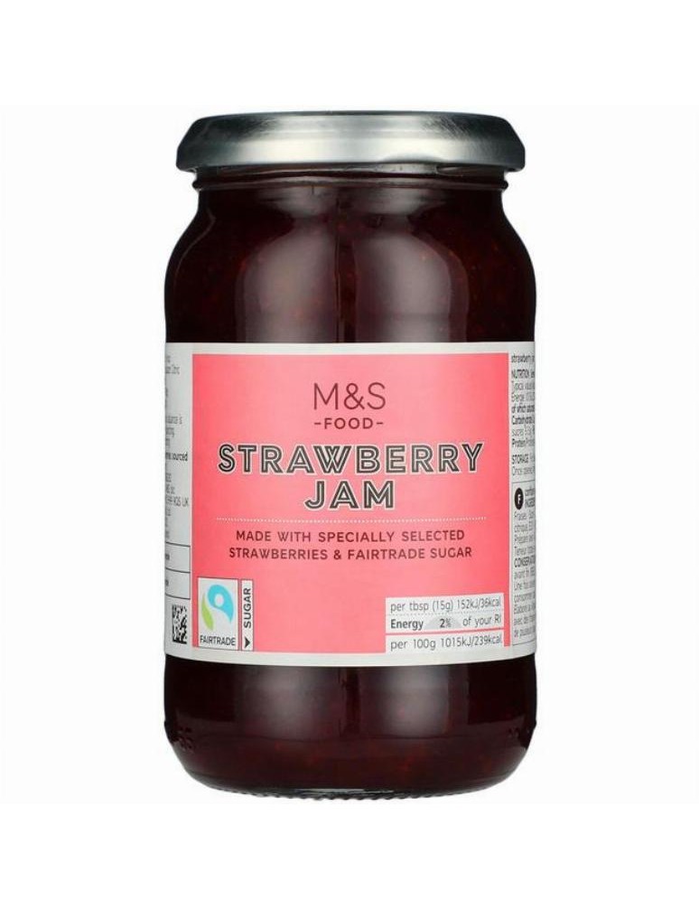 Jahodový extra džem