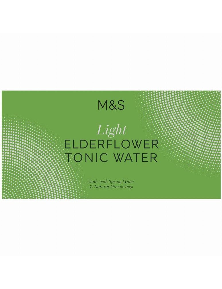 Sycený nealkoholický nápoj s příchutí toniku a aroma bezového květu s nízkým obsahem kalorií