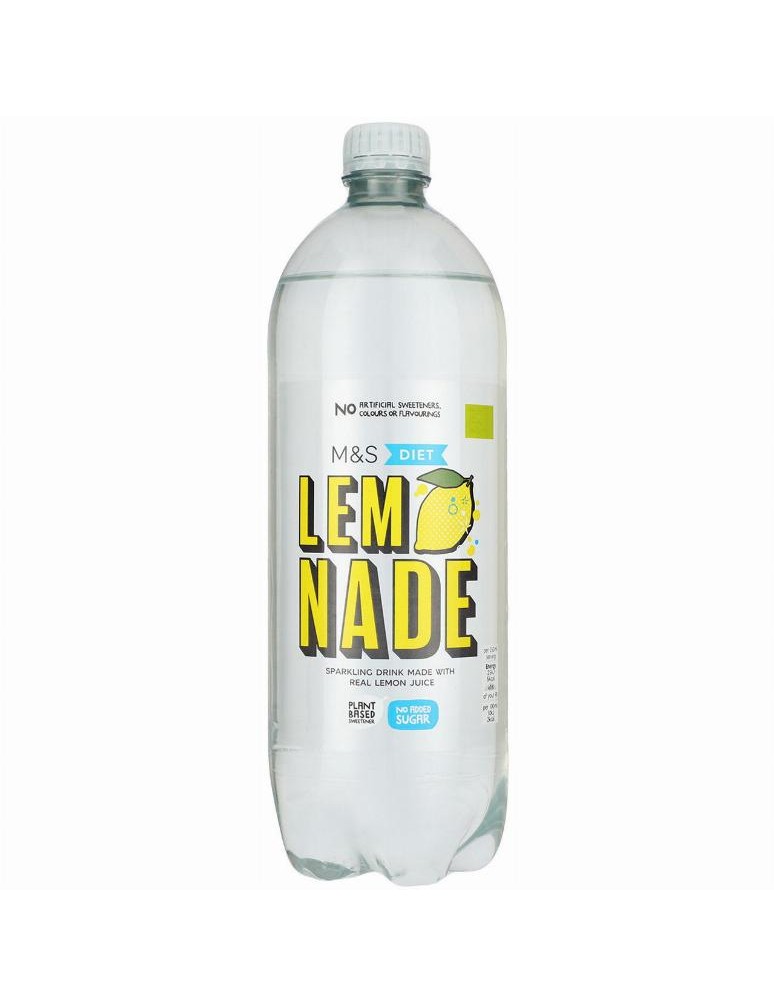 Nealkoholický sycený nízkokalorický nápoj s citrónovou příchutí, se sladidlem