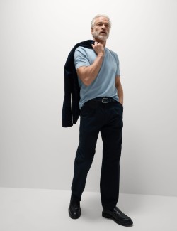 Tričko ke krku z čisté bavlny