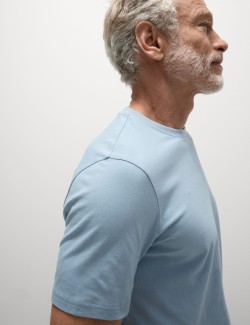 Tričko ke krku z čisté bavlny