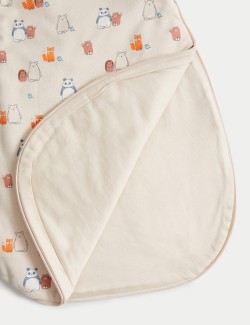 Pure Cotton Bear 2.5 Tog Sleeping Bag (0-36 Mths)
