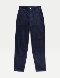 Corduroy Tapered Trousers