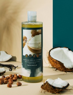 Sprchový gel a pěna do koupele s bambuckým máslem a kokosovou vodou z kolekce Provenance – 500 ml
