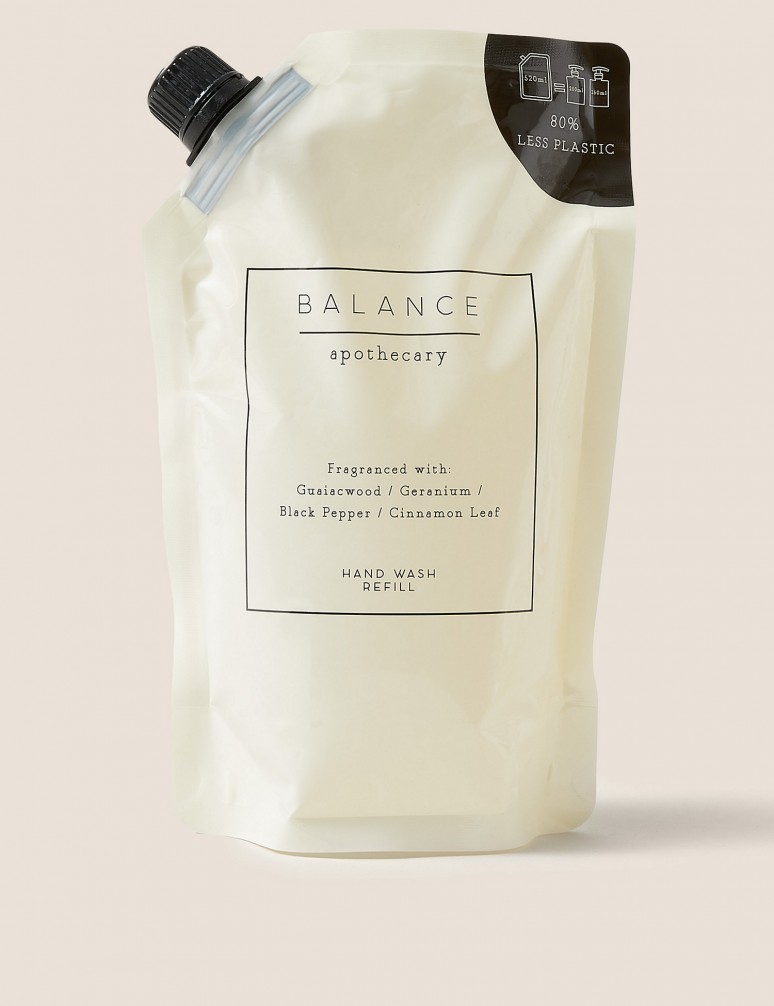 Tekuté mýdlo Balance pro duševní rovnováhu z kolekce Apothecary – náhradní náplň, 520 ml