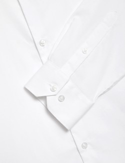 Košile z čisté bavlny, normální střih, snadné žehlení