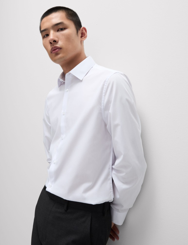 Slim Fit Easy Iron Shirt