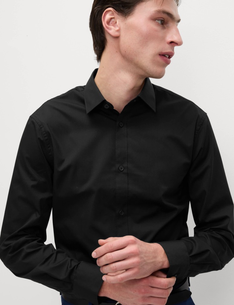 Slim Fit Easy Iron Shirt