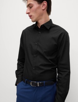 Slim Fit Easy Iron Shirt