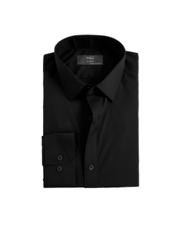 Slim Fit Easy Iron Shirt