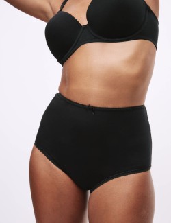 Kalhotky do pasu z bavlny s lycrou®, 5 ks v balení