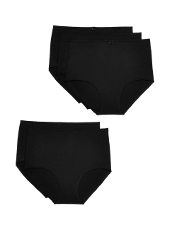 Kalhotky do pasu z bavlny s lycrou®, 5 ks v balení