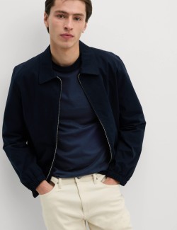 Tričko ke krku, úzký střih, z čisté bavlny