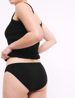 5pk Cotton Lycra® Bikini Knickers
