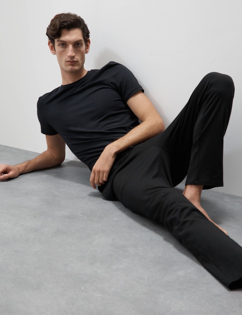 Pyžamové kalhoty z bavlny Supima® a modalu