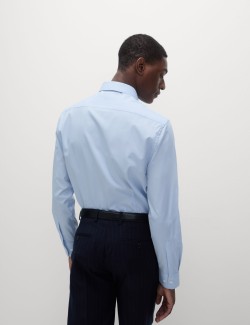 Košile úzkého střihu ze směsi bavlny, 3 ks