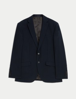 Tailored Fit Wool Blend Suit Jacket