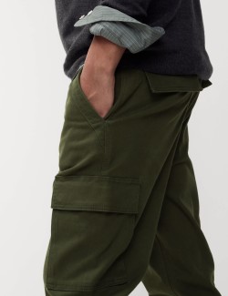 Kapsáčové kalhoty se strečem, mírně zúžený střih