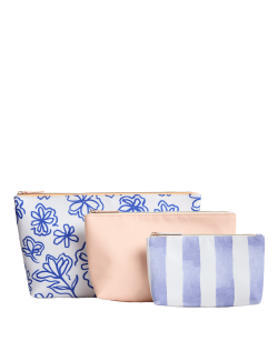 Sada tří kosmetických taštiček