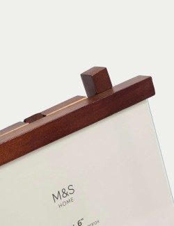 Dřevěný stojací fotorámeček, 10 × 15 cm