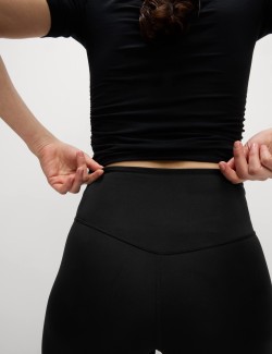 Legíny na jógu s vysokým pasem Go Balance