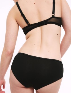 Nízce střižené šortkové kalhotky z bavlny a lycry®, 5 ks v balení