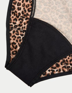 3pk Heavy Absorbency Period High Leg Knickers