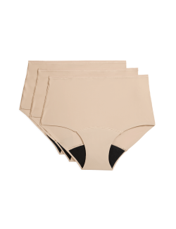 3pk No VPL Heavy Absorbency Period Full Briefs