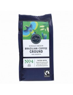 Pražená mletá brazilská káva Arabica Fairtrade