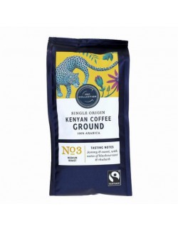 Keňská pražená mletá káva Fairtrade, 100% Arabica