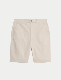 Strečové chino šortky, normální střih