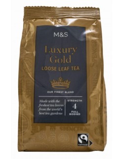Sypaný čaj Luxury Gold balený ve fólii