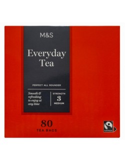 Porcovaný čaj na každý den, 80 čajových sáčků balených ve fólii