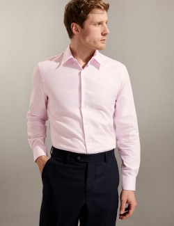 Tailored Fit Pure Cotton...