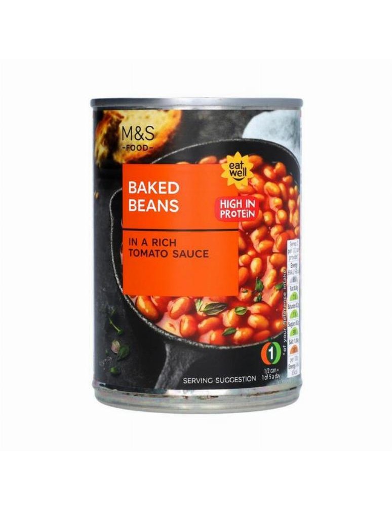 Pečené fazole v rajčatové omáčce