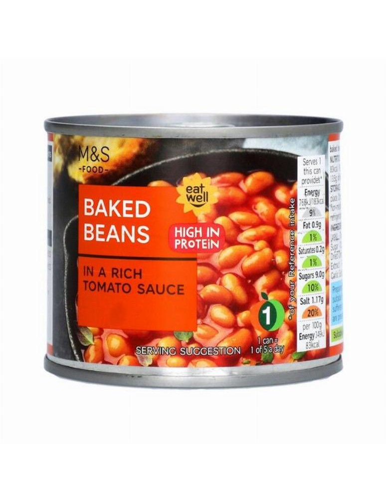 Pečené fazole v rajčatové omáčce