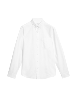 Košile Oxford úzkého střihu, z čisté bavlny