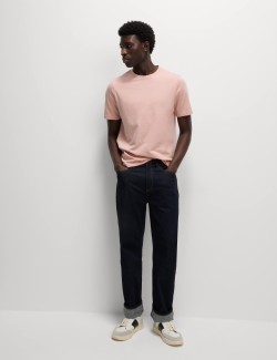 Tričko ke krku z čisté bavlny