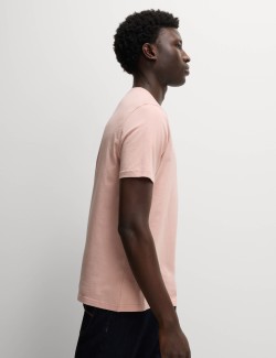 Tričko ke krku z čisté bavlny