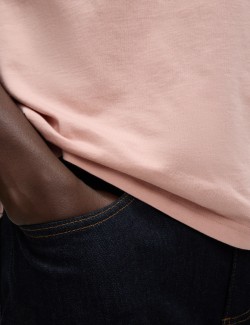 Tričko ke krku z čisté bavlny