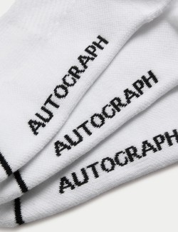 3pk Pima Cotton Blend Sport Socks