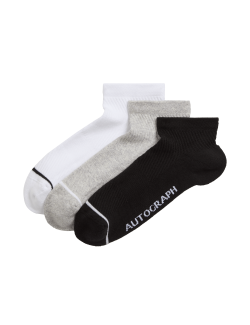 3pk Pima Cotton Blend Trainer Liners