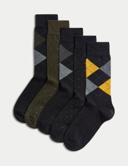 5 párů ponožek Cool &...
