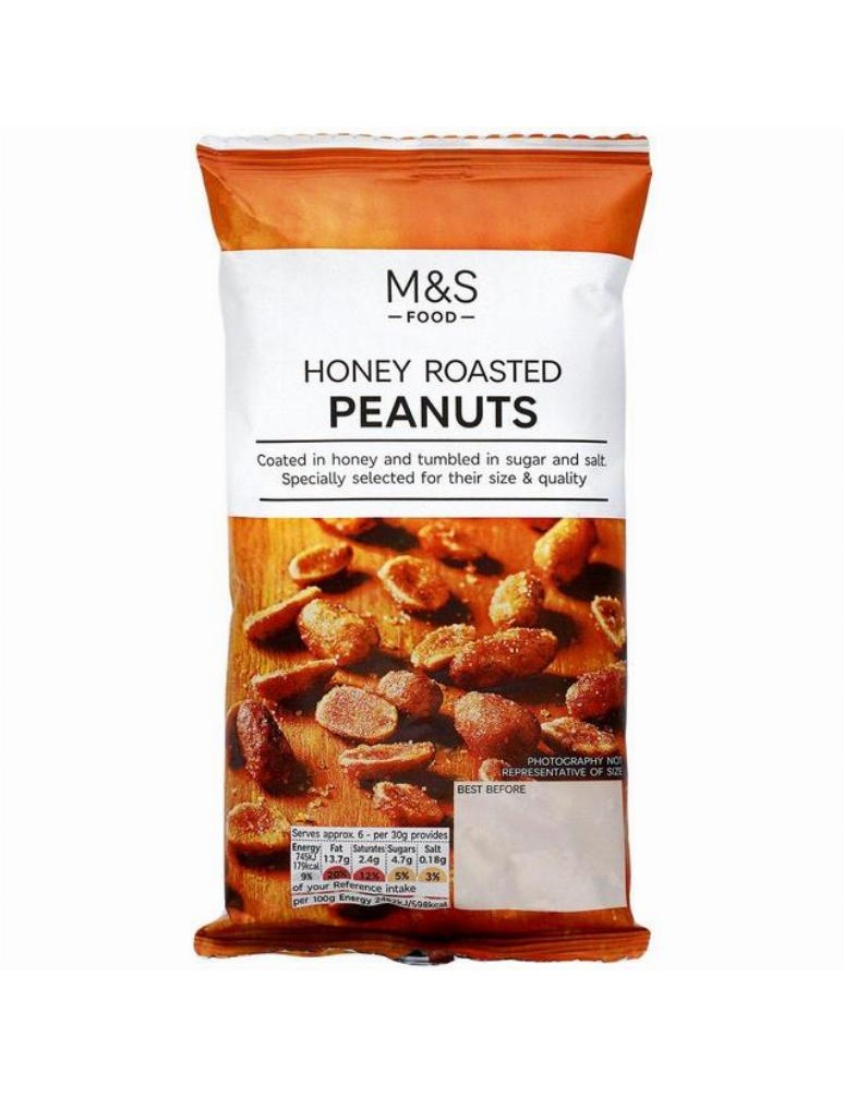 Pražené arašídy s medem